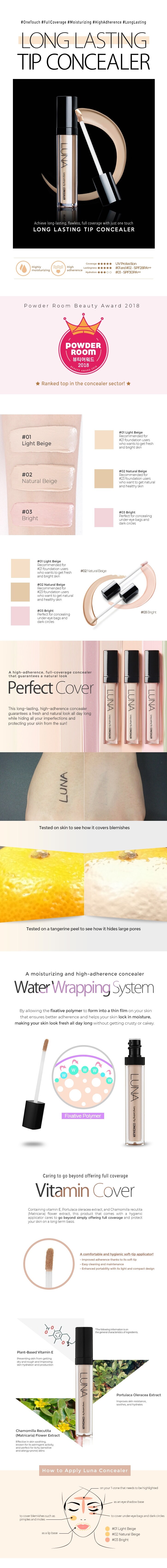 LUNA Long Lasting Tip Concealer - Now In Seoul