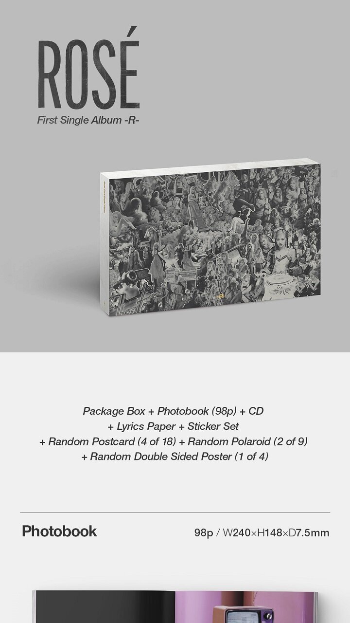 ROSE - ROSE FIRST SINGLE ALBUM -R- – Keautiful