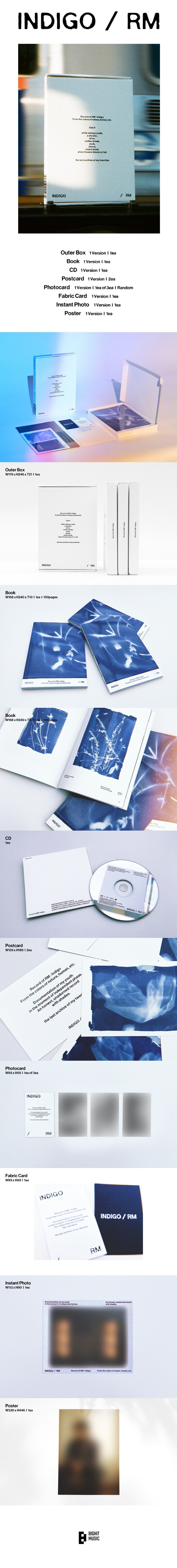 RM (BTS) - INDIGO [BOOK EDITION] – Keautiful