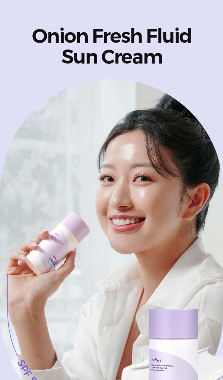 Onion young nude[^ Isntree Onion Fresh Fluid Sun Cream 50mL | OLIVE YOUNG Global